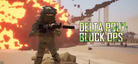 Delta Poly Block Ops game logo