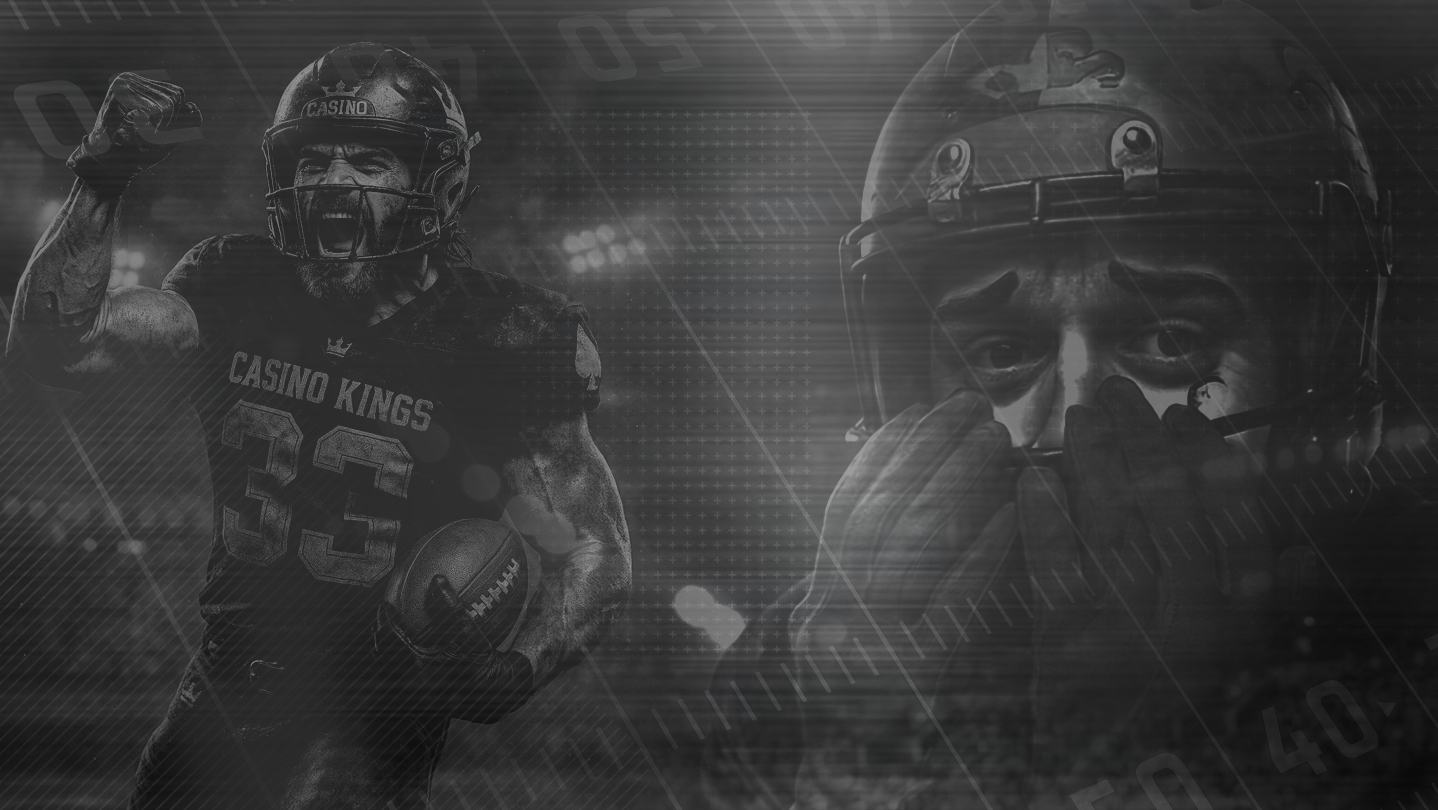 Touchdown Poker digital card game blending poker mechanics with American football strategy