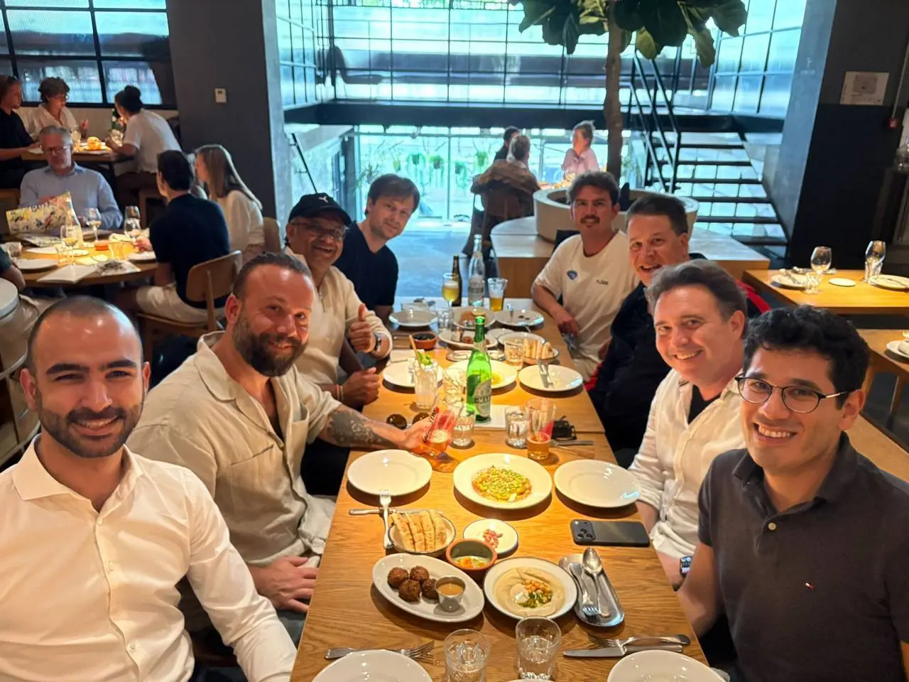 The YOM team at the Discord x Techleap Gaming Founders Circle dinner