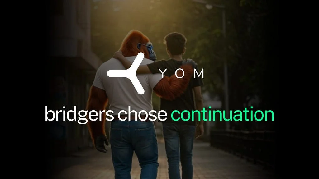 YOM community signals long-term conviction: 93.6% stayed in, 6.4% exited